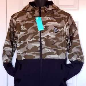 Men's Neff Camouflage Hooded Jacket